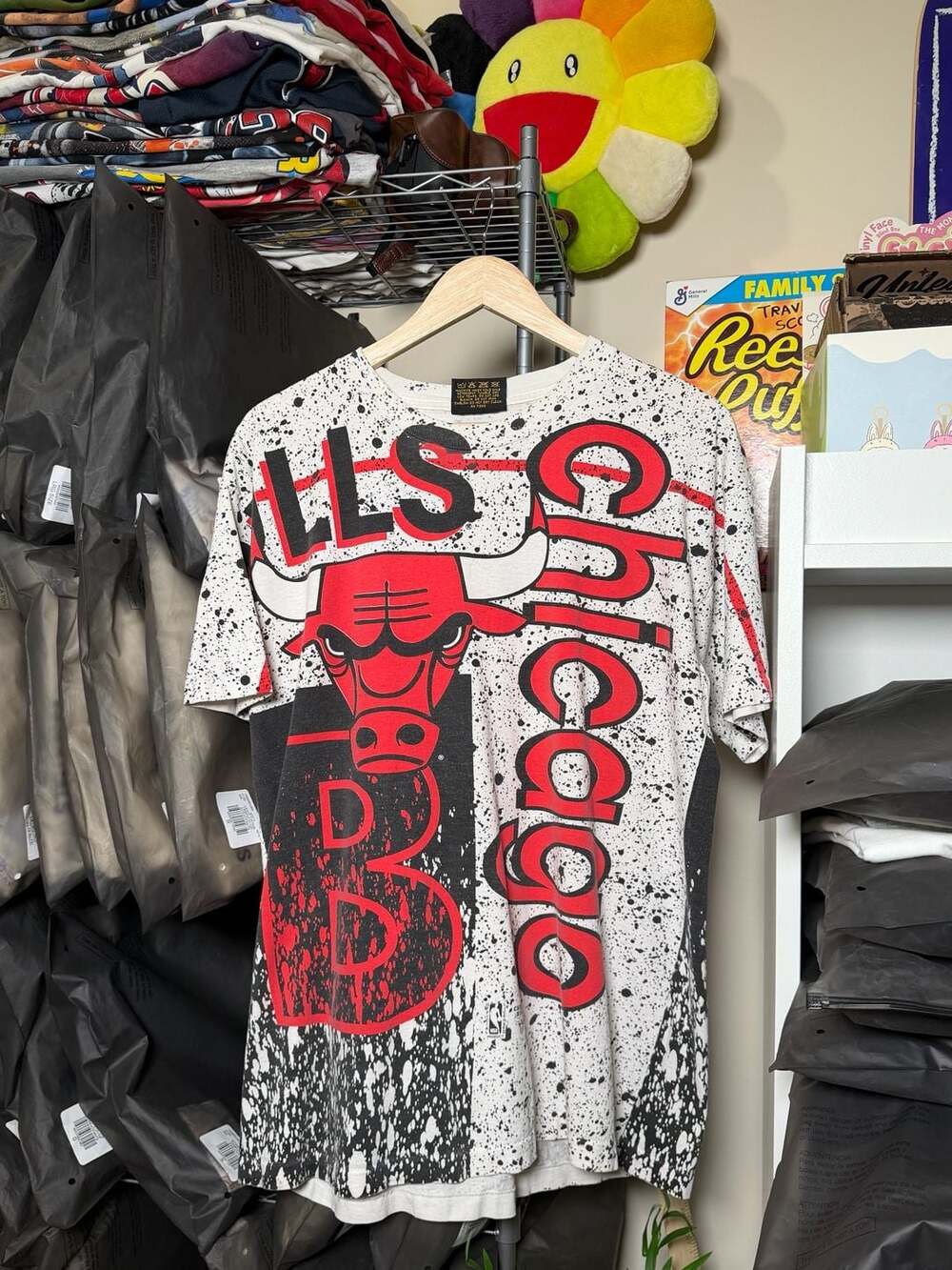 Vintage 90’s Chicago Bulls AOP Tee